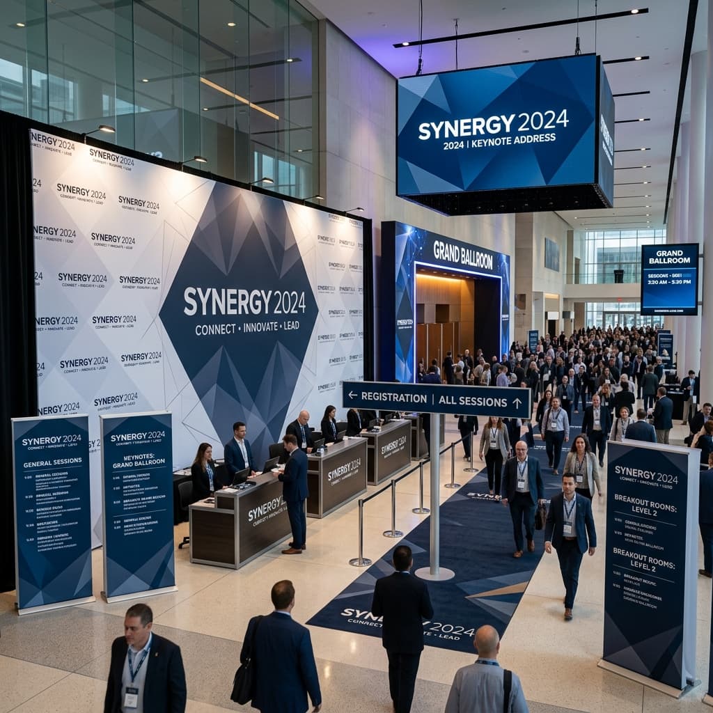 High-Impact Promotional Display